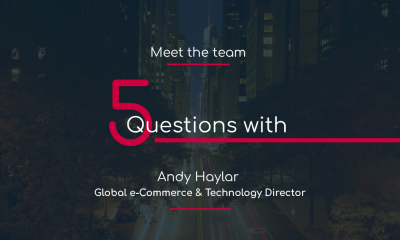 Five questions with…Andy Haylar